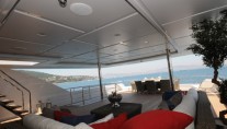 Luxurious exterior aboard motor yacht Azra